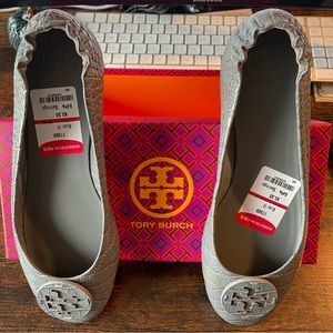 Tory Burch Travel Ballet Flat Size 10